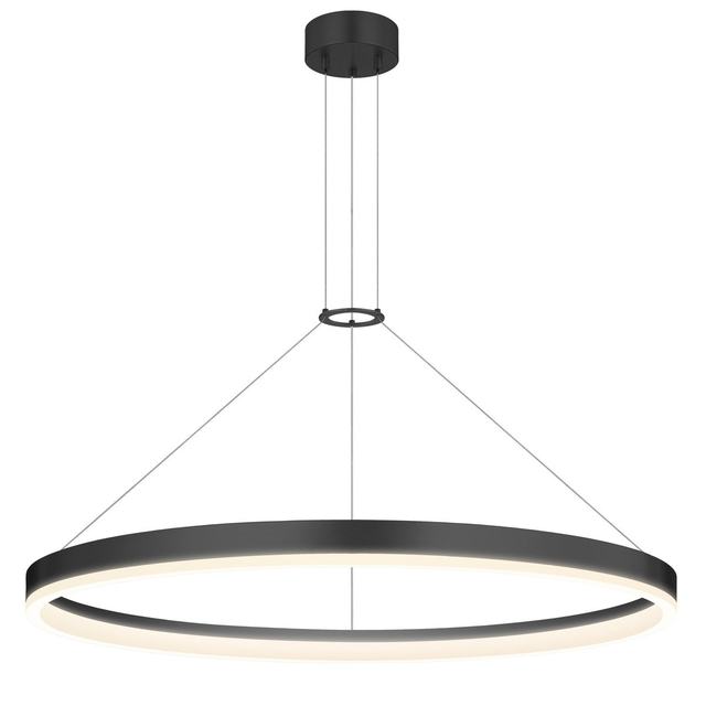 Sonneman Corona SATIN BLACK 31.5W x 2H Pendant