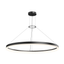 Sonneman Corona SATIN BLACK 48W x 2.5H Pendant