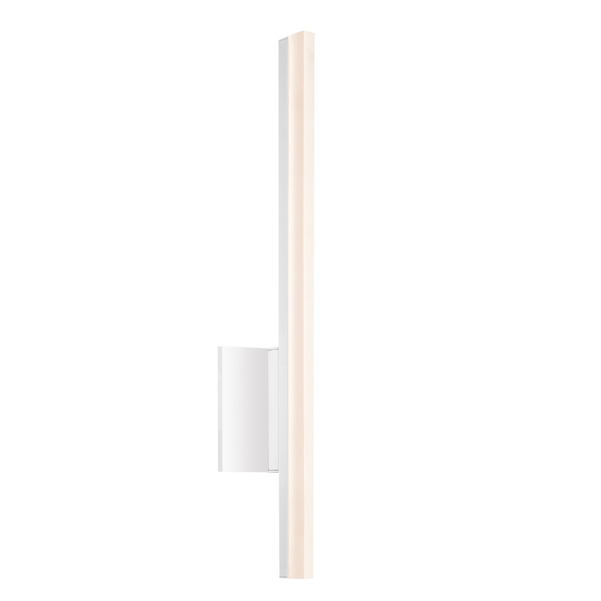 Sonneman Stiletto Satin White 5W x 23.75H Lighting