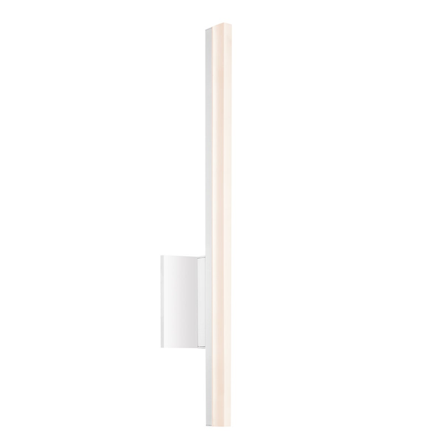 Sonneman Stiletto Satin White 5W x 23.75H Lighting
