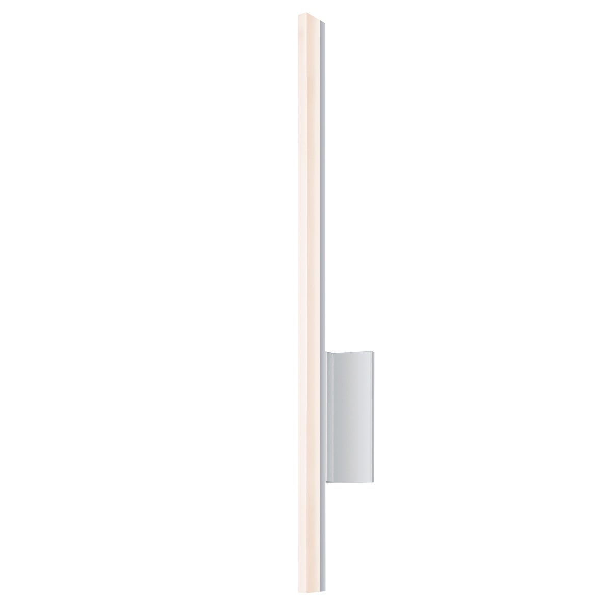 Sonneman Stiletto Bright Satin Aluminum 5W x 23.75H Lighting