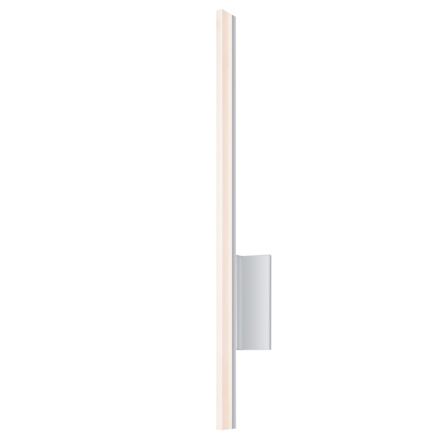Sonneman Stiletto Bright Satin Aluminum 5W x 23.75H Lighting
