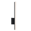 Sonneman Stiletto SATIN BLACK 5W x 23.75H Lighting