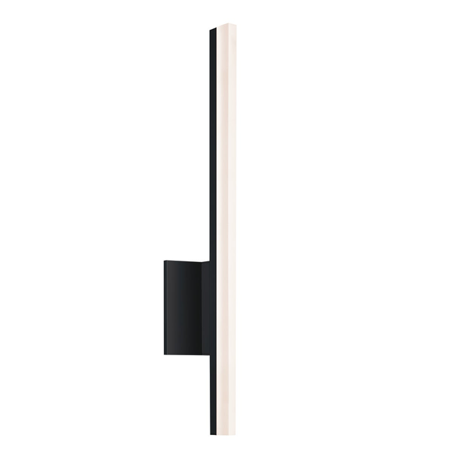 Sonneman Stiletto SATIN BLACK 5W x 23.75H Lighting