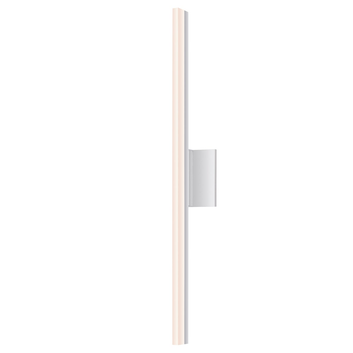 Sonneman Stiletto Bright Satin Aluminum 5W x 31.75H Lighting