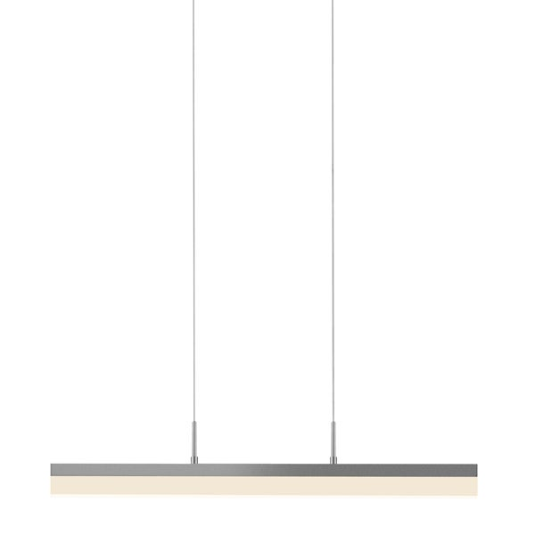 Sonneman Stiletto Bright Satin Aluminum 24.25W x 0.75L x 4.25H Pendant