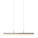 Sonneman Stiletto Bright Satin Aluminum 24.25W x 0.75L x 4.25H Pendant