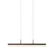 Sonneman Stiletto SATIN BLACK 24.25W x 0.75L x 4.25H Pendant
