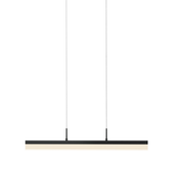 Sonneman Stiletto SATIN BLACK 24.25W x 0.75L x 4.25H Pendant