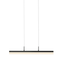 Sonneman Stiletto SATIN BLACK 24.25W x 0.75L x 4.25H Pendant