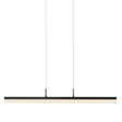 Sonneman Stiletto SATIN BLACK 32.5W x 0.75L x 4.25H Pendant