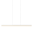 Sonneman Stiletto Satin White 44.25W x 0.75L x 4.25H Pendant