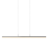 Sonneman Stiletto Bright Satin Aluminum 44.25W x 0.75L x 4.25H Pendant