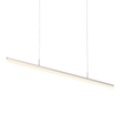 Sonneman Stiletto Bright Satin Aluminum 59.5W x 0.75L x 1.75H Pendant