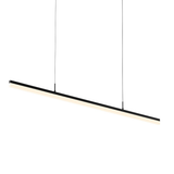 Sonneman Stiletto SATIN BLACK 59.5W x 0.75L x 1.75H Pendant