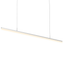 Sonneman Stiletto Bright Satin Aluminum 71.5W x 0.75L x 1.75H Pendant