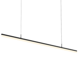 Sonneman Stiletto SATIN BLACK 71.5W x 0.75L x 1.75H Pendant
