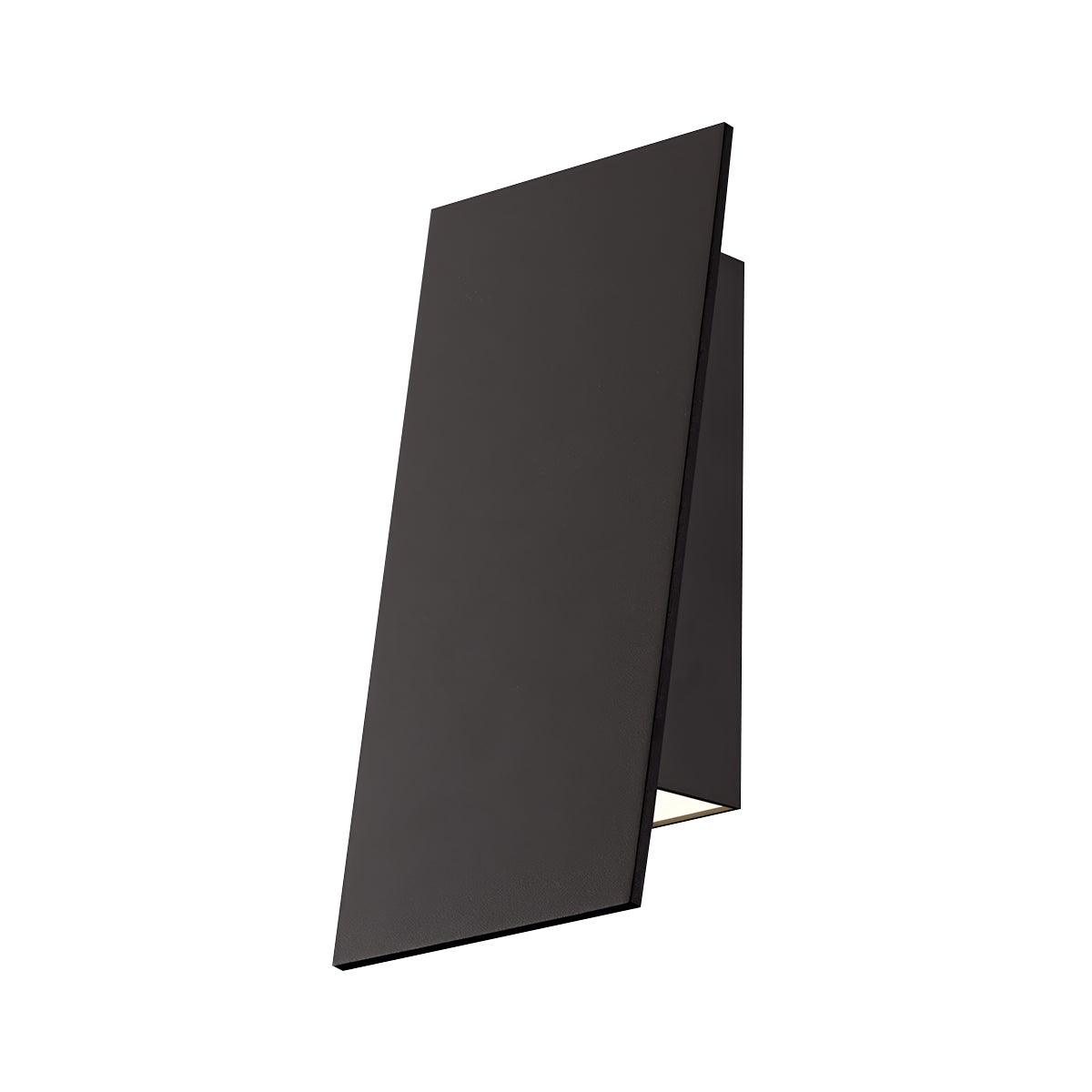 Sonneman Angled Plane TEXTURED BRONZE 4W x 7.75H Wall Sconce