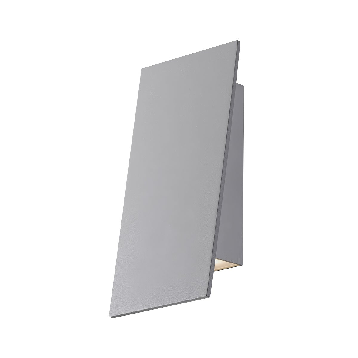 Sonneman Angled Plane Textured Gray 4W x 7.75H Wall Sconce