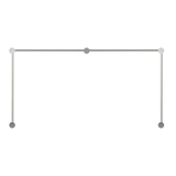 Sonneman Purolinear 360 POLISHED CHROME 51.5W x 26.75H Lighting