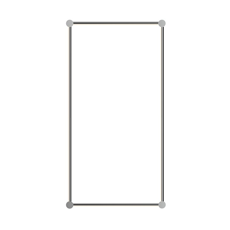 Sonneman Purolinear 360 POLISHED CHROME 26.75W x 50.75H Lighting