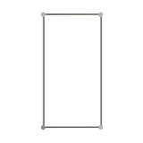 Sonneman Purolinear 360 POLISHED CHROME 26.75W x 50.75H Lighting