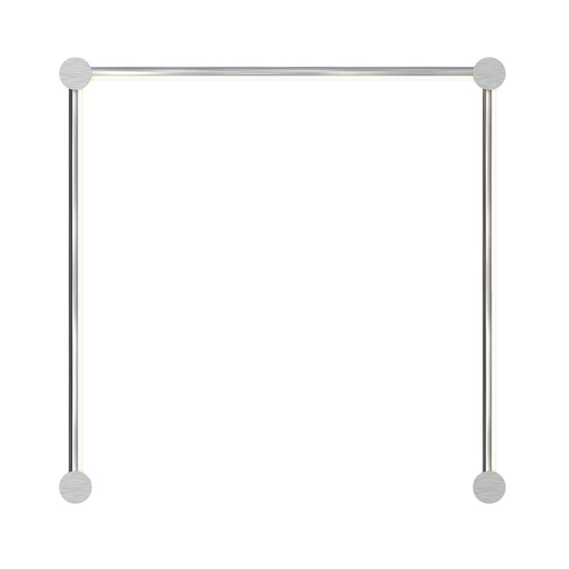 Sonneman Purolinear 360 Satin Chrome 26.75W x 26.75H Lighting