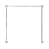 Sonneman Purolinear 360 Satin Chrome 26.75W x 26.75H Lighting
