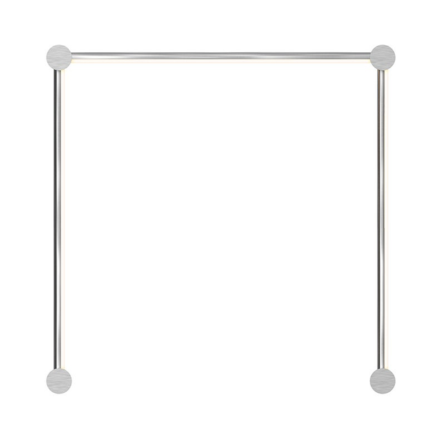 Sonneman Purolinear 360 Satin Chrome 26.75W x 26.75H Lighting