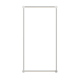 Sonneman Purolinear 360 Satin Chrome 26.75W x 50.75H Lighting
