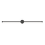 Sonneman Purolinear 360 SATIN BLACK 49.5W x 1.25H Lighting