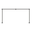 Sonneman Purolinear 360 SATIN BLACK 51.5W x 26.75H Lighting