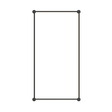 Sonneman Purolinear 360 SATIN BLACK 26.75W x 50.75H Lighting