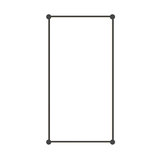 Sonneman Purolinear 360 SATIN BLACK 26.75W x 50.75H Lighting