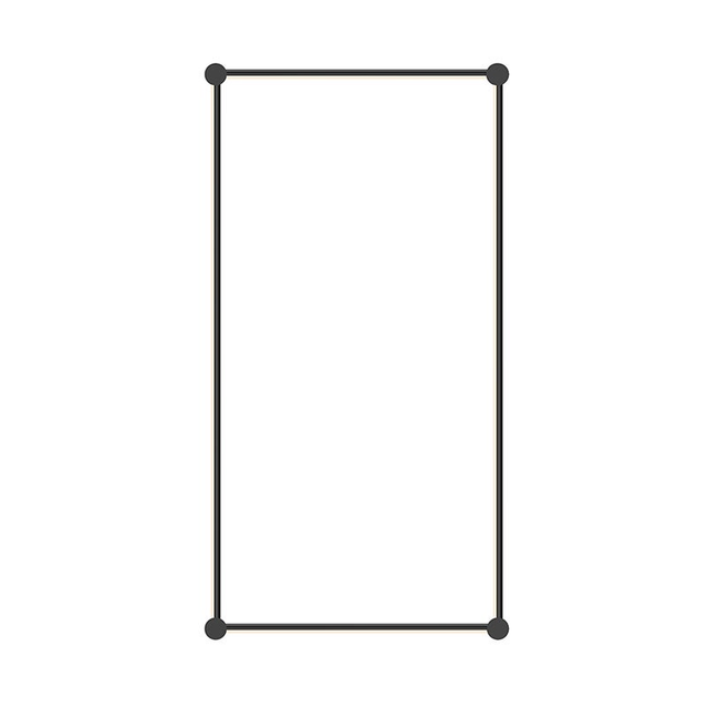 Sonneman Purolinear 360 SATIN BLACK 26.75W x 50.75H Lighting