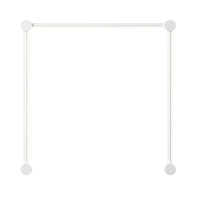 Sonneman Purolinear 360 Satin White 26.75W x 26.75H Lighting
