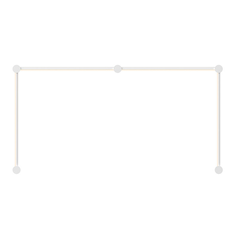 Sonneman Purolinear 360 Satin White 51.5W x 26.75H Lighting