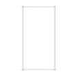 Sonneman Purolinear 360 Satin White 26.72W x 50.75H Lighting