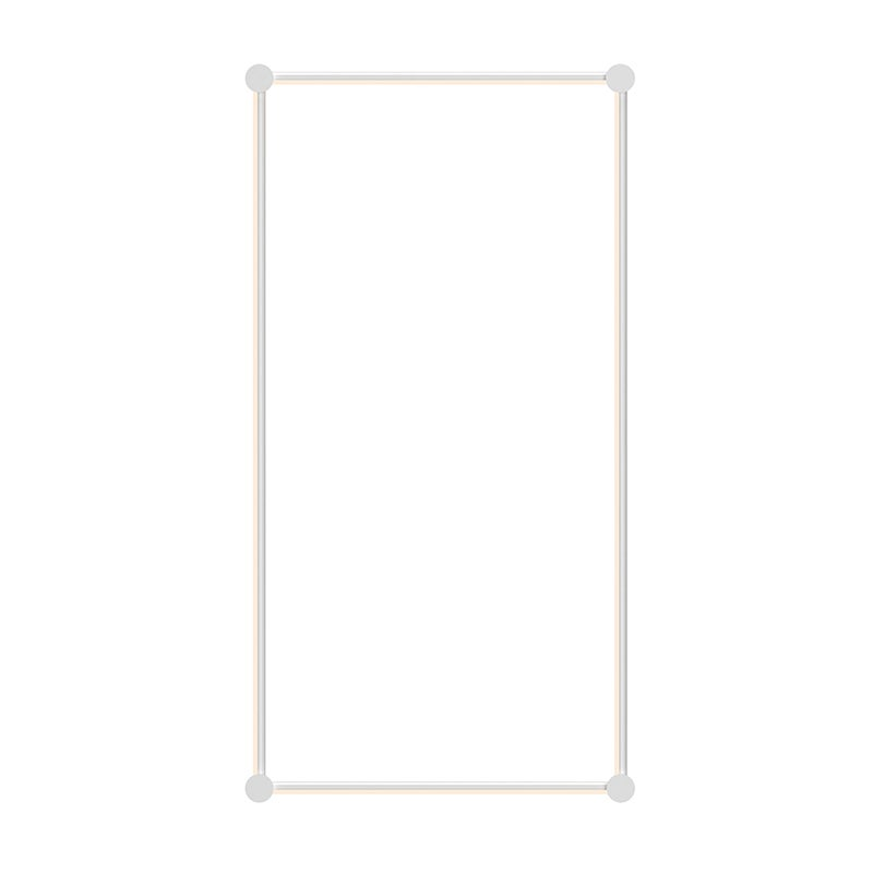 Sonneman Purolinear 360 Satin White 26.72W x 50.75H Lighting