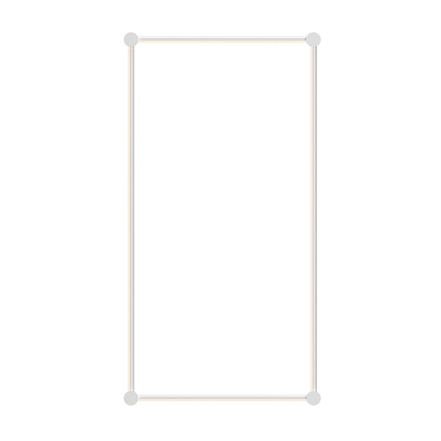 Sonneman Purolinear 360 Satin White 26.72W x 50.75H Lighting