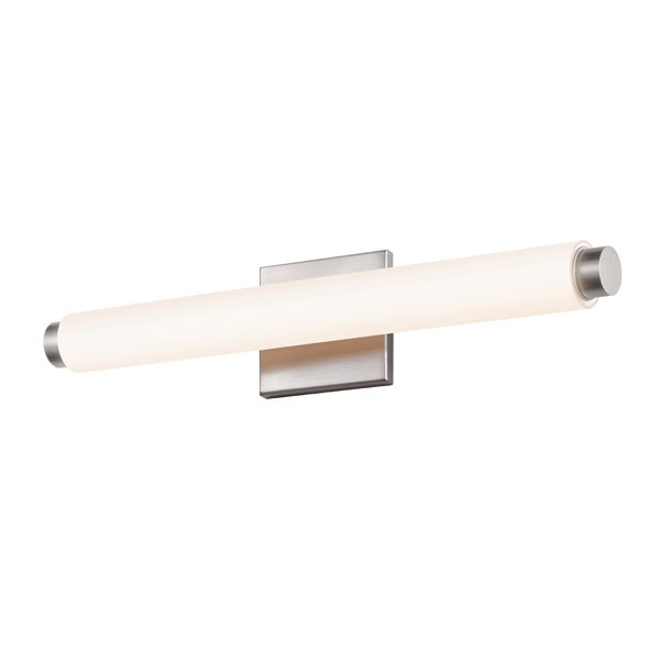 Sonneman Tubo Slim LED SATIN NICKEL 19.5W x 4.25H Lighting