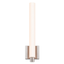 Sonneman Tubo Slim LED SATIN NICKEL 4.25W x 19.25H Lighting