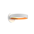 Sonneman Light Guide Ring Satin White 8W x 1.5H Wall Sconce