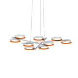 Sonneman Light Guide Ring Satin White 48.25W x 1.5H Pendant