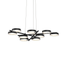 Sonneman Light Guide Ring SATIN BLACK 48.25W x 1.5H Pendant