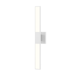 Sonneman Planes Satin White 2.5W x 24.25H Wall Sconce