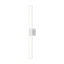 Sonneman Planes Satin White 2.5W x 32H Wall Sconce