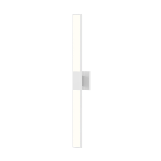 Sonneman Planes Satin White 2.5W x 32H Wall Sconce