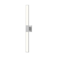 Sonneman Planes Bright Satin Aluminum 2.5W x 32H Wall Sconce