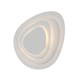 Sonneman Abstract Panels TEXTURE WHITE 18W x 0H Wall Sconce